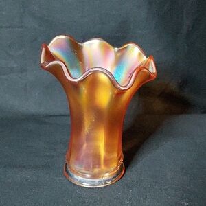 5" Carnival Glass Vase